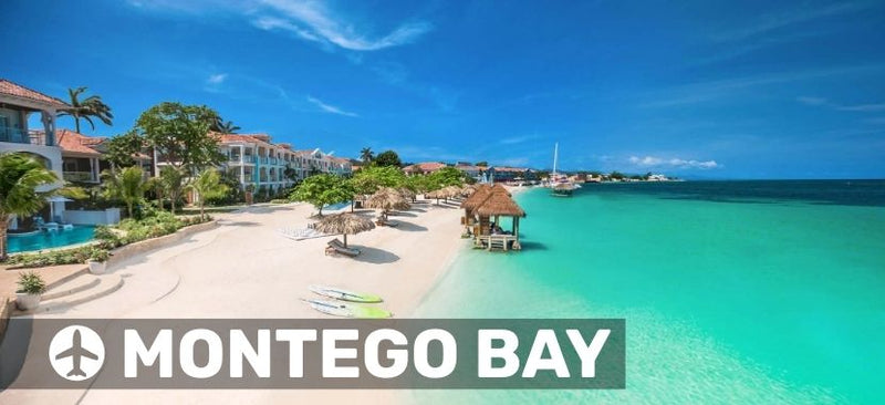 Late Summer Getaways to Montego Bay, Jamaica from $213 Round Trip